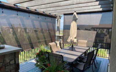 Wind-Resistant Outdoor Shades Central DuPage | Deck Protection