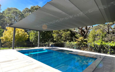 Pool Area Outdoor Shades Central DuPage | UV Protection Experts