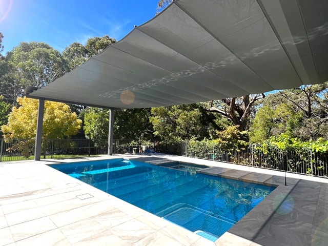 Outdoor Shade Solutions for Central DuPage Pool Areas
